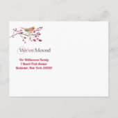 We hebben adreswijziging verplaatst Nieuw adres Aankondigingskaart (Achterkant)