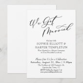 We hebben alleen gehuwde , eenvoudige opname kaart (Voorkant / Achterkant)