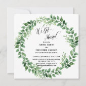 We hebben alleen gehuwde groene Wreate Reception. Kaart (Voorkant)