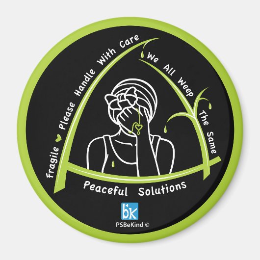 We hebben allemaal dezelfde 2,3-inch Ronde Magnet (Voorkant)