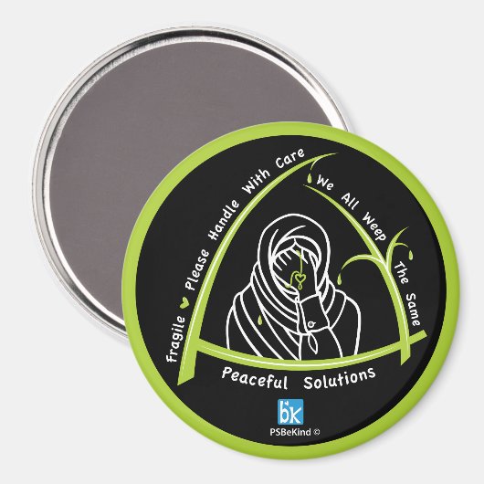 We hebben allemaal dezelfde 3,3-inch Ronde Magnet (Voorkant / Achterkant)