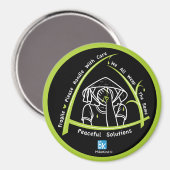 We hebben allemaal dezelfde 4,3-inch Ronde Magnet (Voorkant / Achterkant)