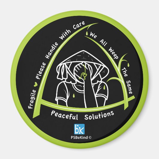 We hebben allemaal dezelfde 4,3-inch Ronde Magnet (Voorkant)