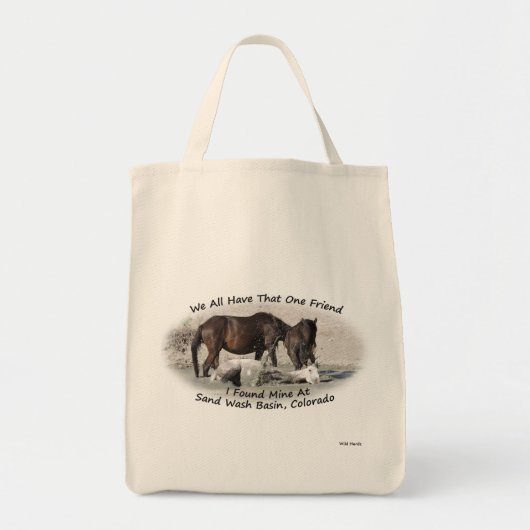 We hebben allemaal die ene vriend tote bag (Voorkant)