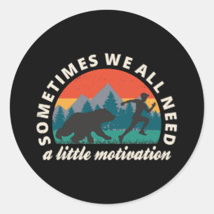 We Hebben Allemaal Een Beetje Motivatie Nodig Leuk Ronde Sticker