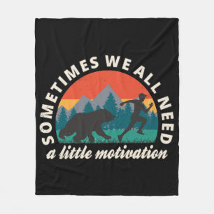 We Hebben Allemaal Een Beetje Motivatie Pret Fleece Deken