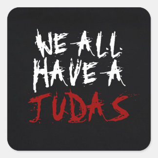 We hebben allemaal een Judas Sticker