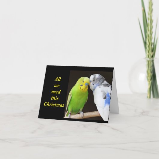 "WE HEBBEN ALLEMAAL EEN MISTLETOE NODIG" KAART (Voorkant)