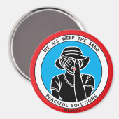 We hebben allemaal hetzelfde 1 Red_3" magneet (Voorkant / Achterkant)