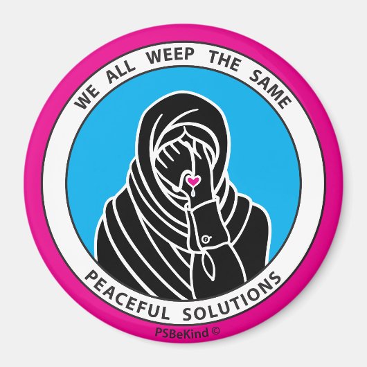 We hebben allemaal hetzelfde 3-inch roze-3-inch ma magneet (Voorkant)