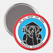 We hebben allemaal hetzelfde 4-inch Red_3-inch mag Magneet (Voorkant / Achterkant)