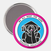 We hebben allemaal hetzelfde 4-roze-3-inch magneet (Voorkant / Achterkant)