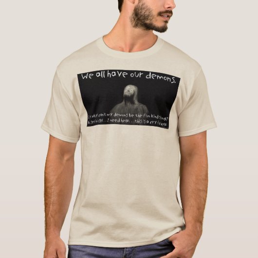 We hebben allemaal onze demonen t-shirt (Voorkant)