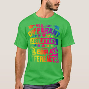 We hebben allemaal verschillende mogelijkheden om t-shirt