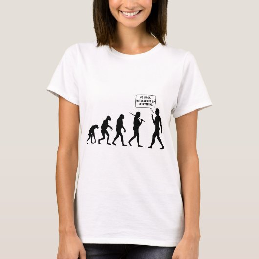 We hebben alles verpest. t-shirt (Voorkant)