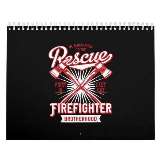 We hebben altijd de brandweerhaard van de hulpverl kalender (Hoes)