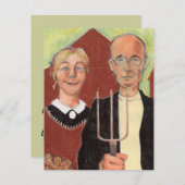 We hebben Amerikaanse Gothic Ranch aangekondigd Aankondiging (Voorkant / Achterkant)