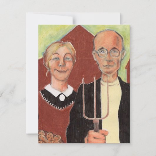 We hebben Amerikaanse Gothic Ranch aangekondigd Aankondiging (Voorkant)