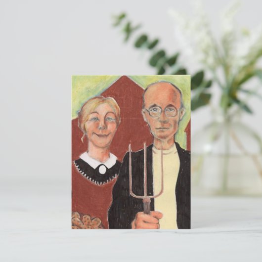 We hebben Amerikaanse Gothic Ranch aangekondigd Aankondiging (Staand voorkant)