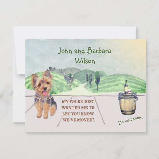 We hebben Avatar Family Dog Makes Moving Aankondiging (Voorkant)