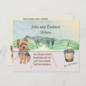 We hebben Avatar Family Dog Makes Moving Aankondiging (Voorkant / Achterkant)