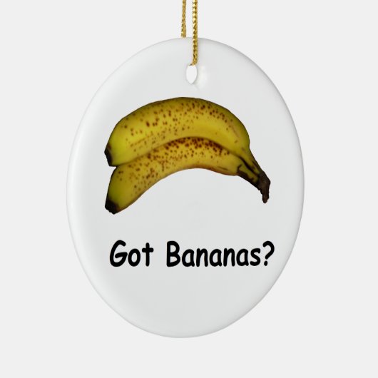 We hebben bananen keramisch ornament (Rechts)