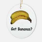 We hebben bananen keramisch ornament (Links)