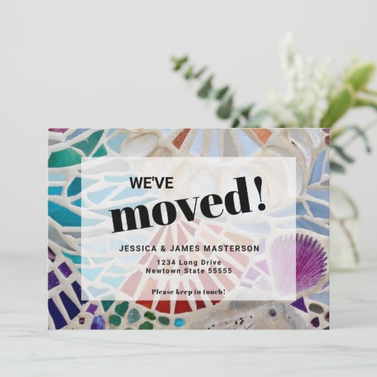 We hebben Beach Bewegd Aankondiging (Staand voorkant)