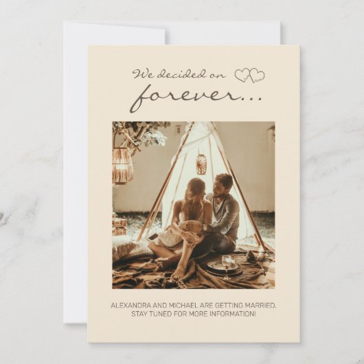 We hebben beslist over de aankondiging van het Ver (Voorkant)