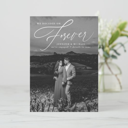 We hebben beslist over de aankondiging van het Ver (Staand voorkant)