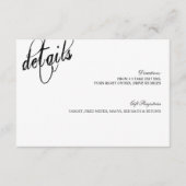 We hebben beslist over de altijd trouwende fiets informatiekaartje (Voorkant)