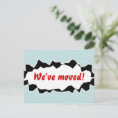 We hebben bewegende briefkaarten verplaatst | geri (Staand voorkant)