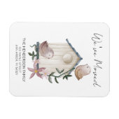 We hebben Birdhouse New Home Moving Announcement v Magneet (Horizontaal)