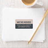 We hebben Black Pastel Paars New Address Label ver (Insitu)