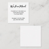 We hebben Black Script en bewegende aankondiging v (Voorkant / Achterkant)