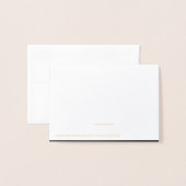 We hebben Black White Gold verhuisaankondiging ver Folie Kaarten (Met envelop)