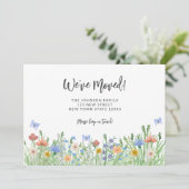 We hebben Bloemen verplaatst Aankondiging (Staand voorkant)