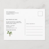 We hebben Boho Chic Change of Address Moving verpl Aankondigingskaart (Achterkant)