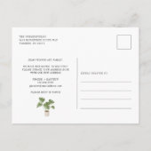 We hebben Boho Chic Change of Address Moving verpl Aankondigingskaart (Achterkant)