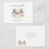 We hebben Boho Chic Elegant Moving Announcement ve Visitekaartje (Voorkant / Achterkant)
