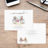 We hebben Boho Chic Elegant Moving Announcement ve Visitekaartje