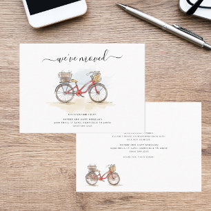 We hebben Boho Chic Elegant Moving Announcement ve Visitekaartje