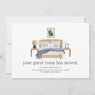 We hebben Boho Chic Moving Aankondiging