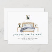 We hebben Boho Chic verhuisaankondiging verplaatst (Voorkant / Achterkant)