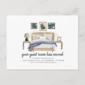 We hebben Boho Chic verhuisd Aankondigingskaart (Voorkant)