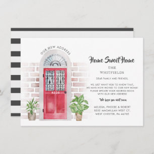 We hebben Boho Elegant Moving Announcement verplaa Notitiekaartje