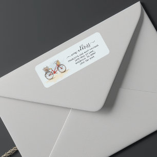 We hebben Boho Moving Announcement Return Address  Etiket