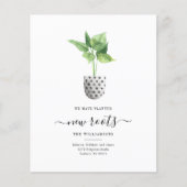 We hebben Boho Moving Announcement verplaatst (Voorkant)