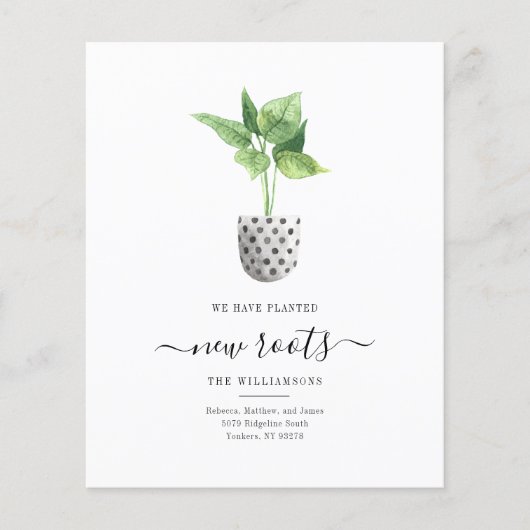 We hebben Boho Moving Announcement verplaatst (Voorkant)