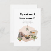 We hebben Boho New Address Moving Announcement ver (Voorkant / Achterkant)